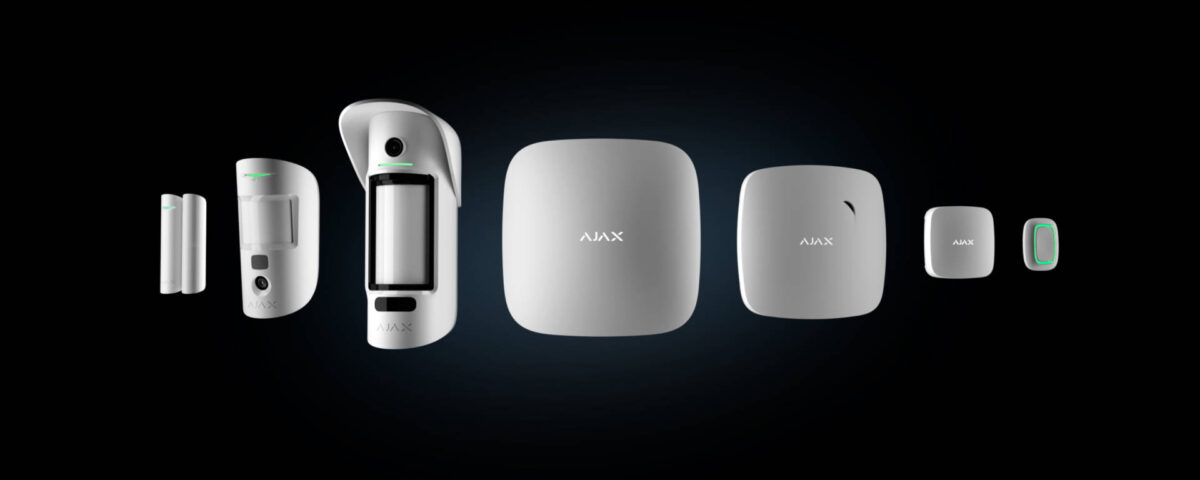 Ajax Security Alarms with Signature Security